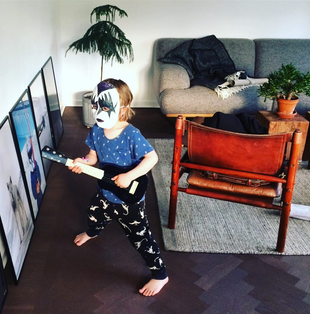 Femåringen redo för kalas