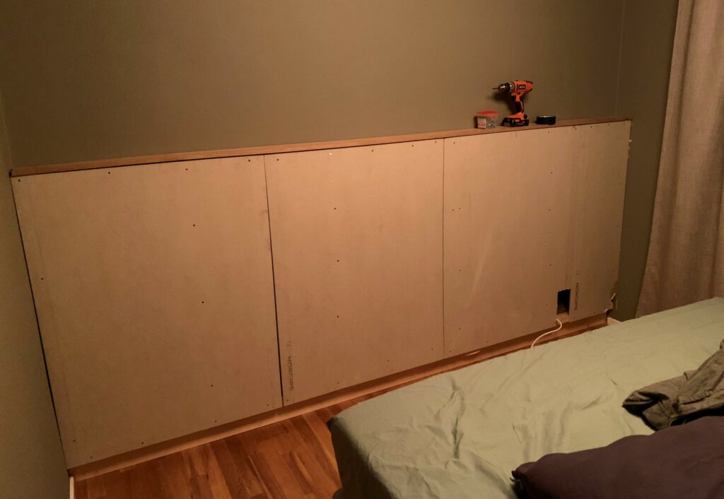 DIY Sänggavel i trä